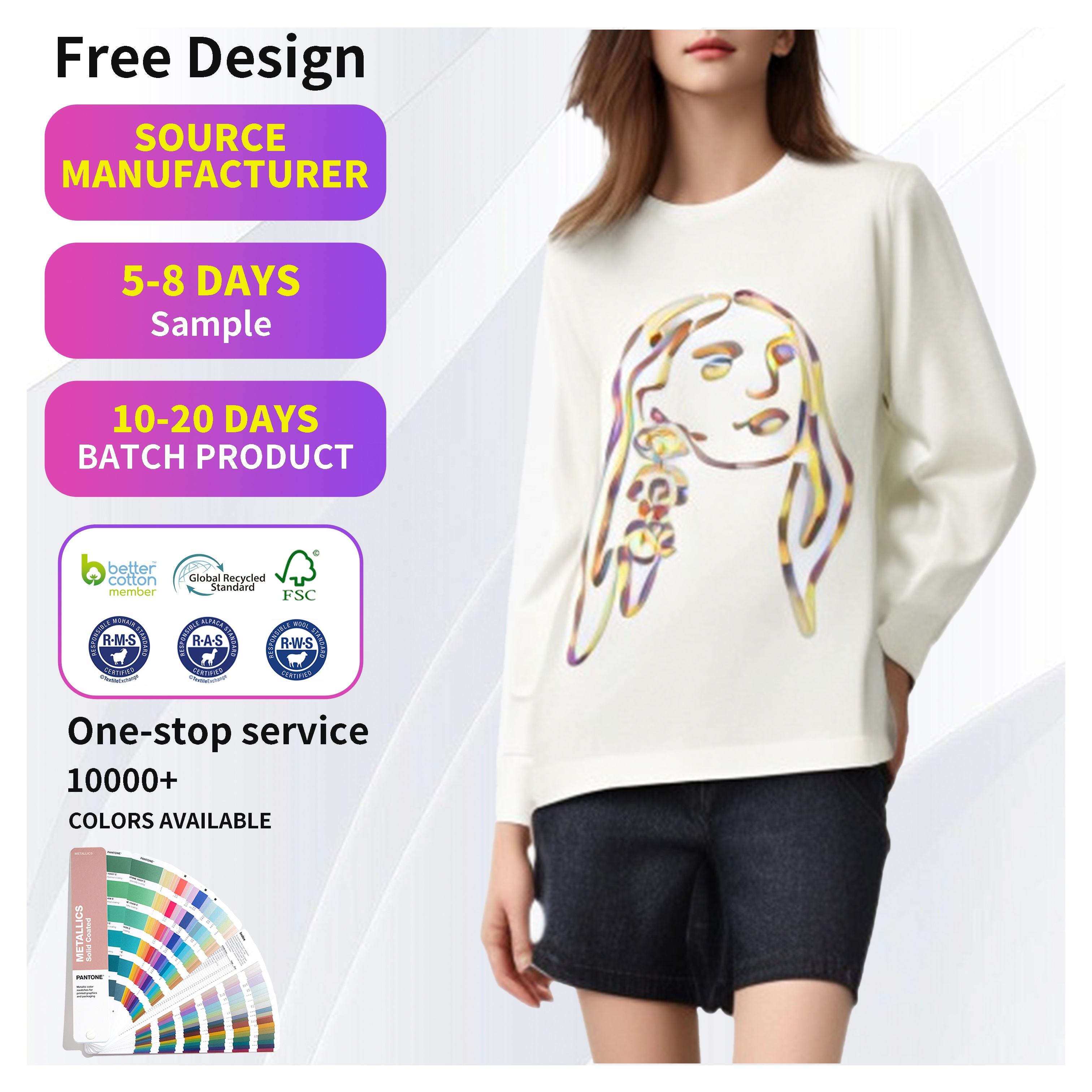 Photochromic sweater