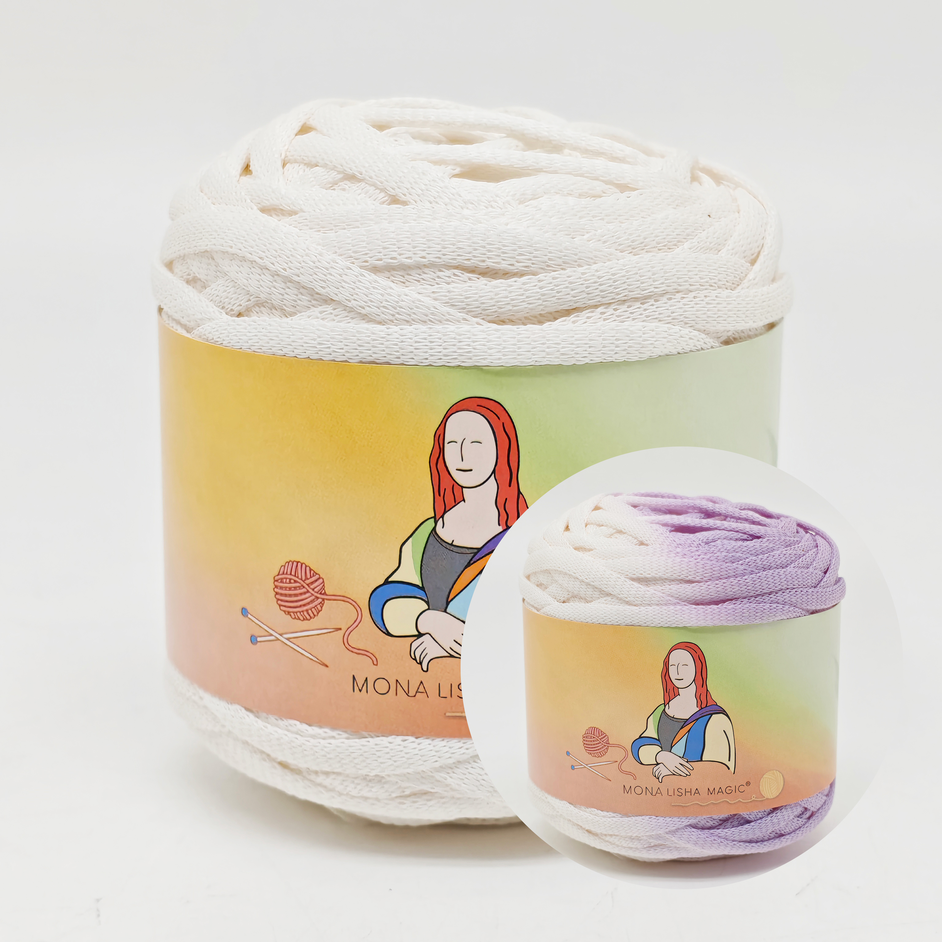 UV Reactive Color Changing Yarn Ball